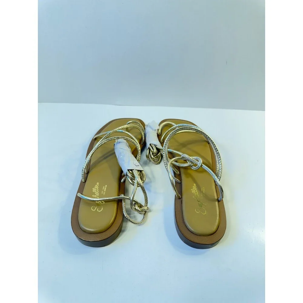 Seychelles Womens Sandals Lilac II Light Gold US 6